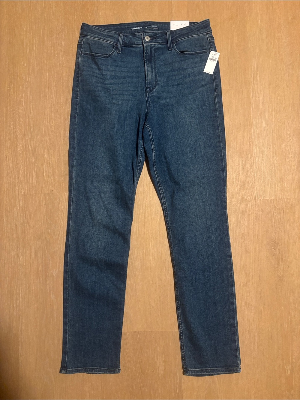 NWT Old Navy Women’s High Rise Straight Jeans size 10